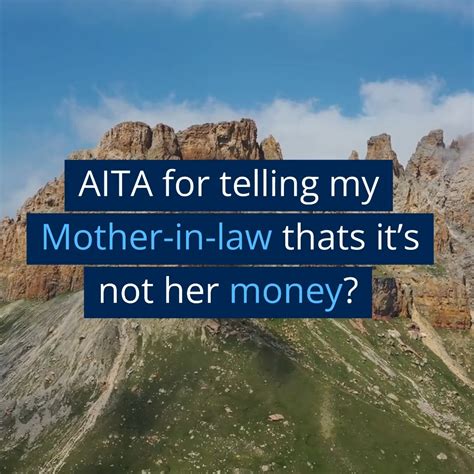 original sound - Reddit AITA. . Reddit aita mother in law